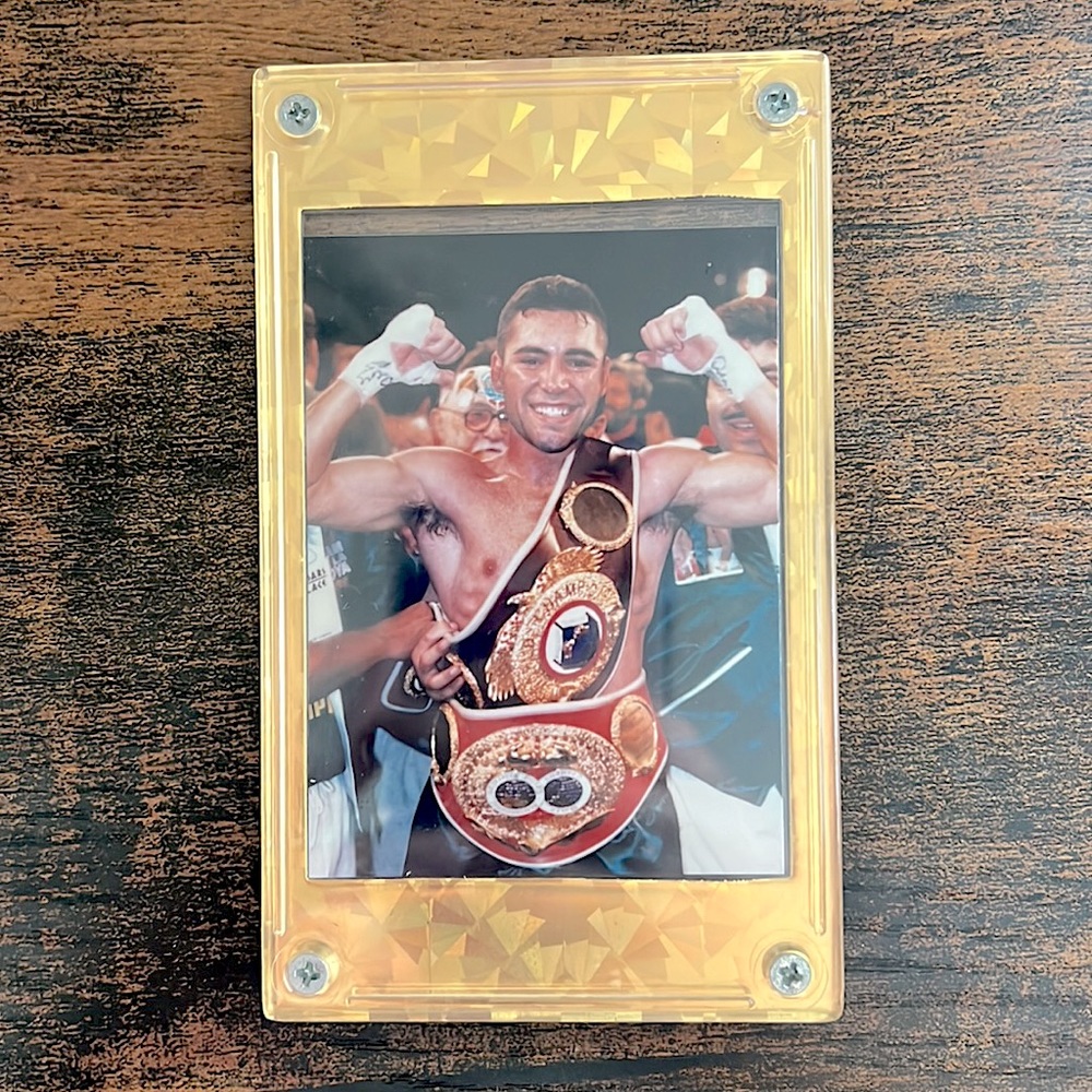 Oscar De La Hoya Picture Card